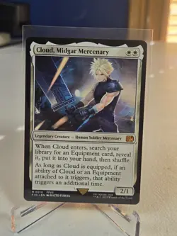 MTG Cloud, Midgar Mercenary, English Final Fantasy #0010 - Image 1