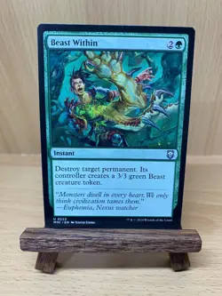Beast Within - NM - M3C 0223 MTG Magic The Gathering - Image 1