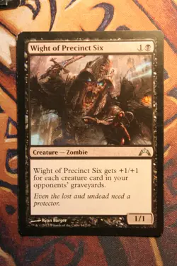 Wight of Precinct Six GTC Gatecrash Mtg Magic VO english - Image 1