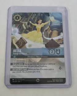 NM Enchanted Belle Strange but Special 214/204, Enchanted Foil, Disney Lorcana - Image 1