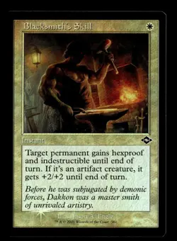 MTG - Blacksmith's Skill - Retro Frame - Modern Horizons 2 - Near Mint FOIL - Image 1