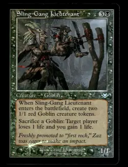 MTG - Sling-Gang Lieutenant - Retro Frame - Modern Horizons 1 - Near Mint FOIL - Image 1