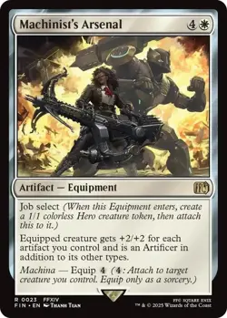 Machinist's Arsenal NM Final Fantasy MTG Magic the Gathering White English Card - Image 1