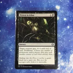 Drown in Ichor - 091/271 - Sorcery - Black (Phyrexia: ONE) MTG Magic WOTC - Image 1