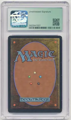 Graded Silver Signed Blazing Effigy CGC 9 Q+ Legends Artist Susan Van Camp MTG! - Image 2