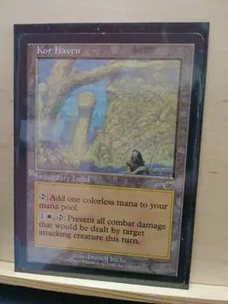 1x Kor Haven - LP - Nemesis - MTG Magic lightly played rare - Image 1