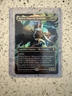 MTG Derevi, Empyrial Tactician (Borderless) 87 Commander: Bloomburrow Foil - Image 1