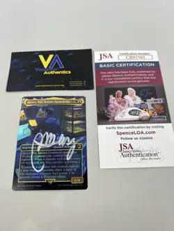 BD Wong Signed Henry Wu Jurassic Park Magic The Gathering Trading Card w/ JSA - Image 5
