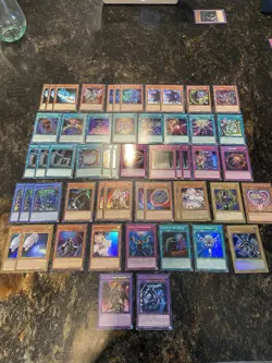 COMPLETE DARK MAGICIAN DECK (52 cards includes deck box/Sleeves - Image 1