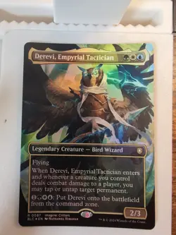 MTG BLC: Derevi, Empyrial Tactician Borderless, Foil, Commander: Bloomburrow - Image 1