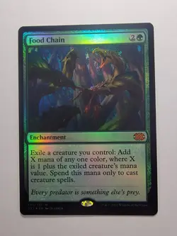 FOIL Food Chain NM 2X2 147/331 Double Masters MTG - Image 1