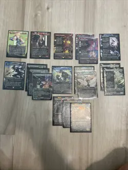 Final Fantasy x MTG Borderless 17 Card Lot Ft. 4 Foils - Image 1