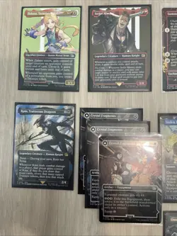 Final Fantasy x MTG Borderless 17 Card Lot Ft. 4 Foils - Image 2
