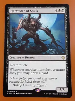 1x Harvester of Souls | Archenemy: Nicol Bolas | MTG Magic Cards - Image 1
