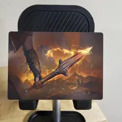 The Spear of Leonidas Assassin's Creed 4/20 MTG Art Series Card - Image 1