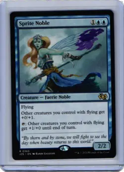 MTG Magic the Gathering Sprite Noble (365/779) Foundations Jumpstart - Image 1