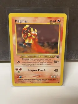 Magmar #44 Black Star Promo Regular Pokemon Card WOTC Vintage - Image 1