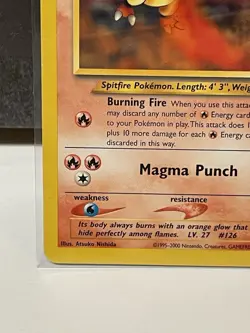 Magmar #44 Black Star Promo Regular Pokemon Card WOTC Vintage - Image 4