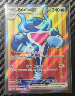 Palafin ex 193/167 Twilight Masquerade UR Holo Pokemon Card NM Condition - Image 1