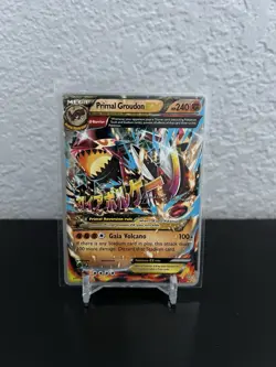 Pokemon TCG Primal Groudon EX - 2015 86/160 World Championship Decks Card - Image 1