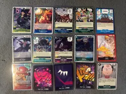One Piece Card 39 Card Lot Secret Rare Holo’s Don Cards English / Japanese - Image 2