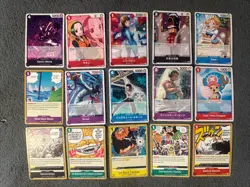 One Piece Card 39 Card Lot Secret Rare Holo’s Don Cards English / Japanese - Image 3