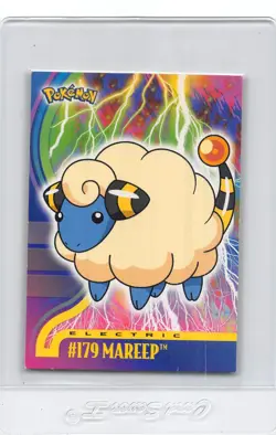 MAREEP #179 - NON-HOLO - Topps Johto Series 1 - POKEMON CARD - NM/LP - Image 1