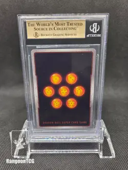 BGS 9.5 SS Son Goku & Frieza Miraculous Conclusion SCR Dragon Ball Super Card - Image 2