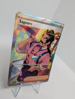 Saguaro 255/193 - Pokemon TCG - Paldea Evolved (2023) Full Art Trainer Card - NM - Image 2
