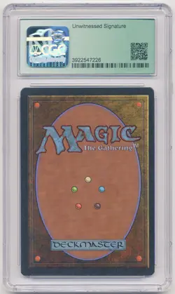 Graded Signed Spinal Villain CGC 8.5 Q++ Legends Artist Anson Maddocks MTG Magic - Image 2