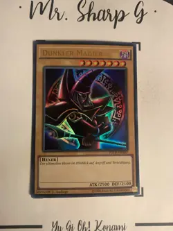 DUNKLER MAGIER - 1. AUFLAGE YGLD-DEB02 DEUTSCH Yu-Gi-Oh! CARD GAME SUPER RARE* - Image 3