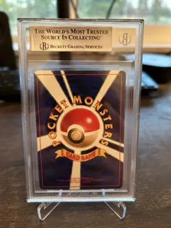Poliwrath 1996 Japanese Base Set Holo Rare Pokemon Card No.062 BGS 8 - Image 2