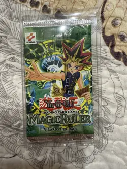 Konami YuGiOh Magic Ruler 1st Edition Booster Pack Card Game (Pack of 9) 53334282130 - Image 1