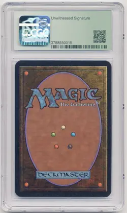 Graded Signed Shatter CGC 9 MINT Alpha Limited Artist Amy Weber 1993 MTG Magic! - Image 2