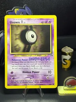 Unown I Neo Discovery Pokemon Card 68/75 Common, Unlimited, Lightly Played - Image 1