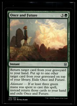 Once and Future 168 U Throne of Eldraine Near Mint MTG | Buy 10 Get 10 Free - Image 1