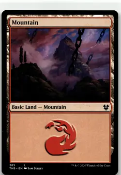 Mountain 285 ) L Theros Beyond Death Near Mint MTG | Buy 10 Get 10 Free - Image 1