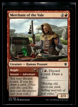 Merchant of the Vale 131 C Throne of Eldraine Near Mint MTG | Buy 10 Get 10 Free - Image 1