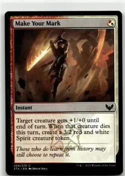 Make Your Mark 204 - Use Ad Near Mint MTG | Buy 10 Get 10 Free - Image 1