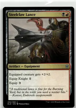 Steelclaw Lance 202 - Use Near Mint MTG | Buy 10 Get 10 Free - Image 1