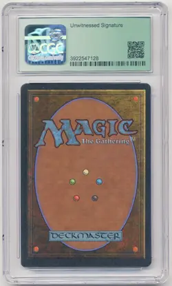 Graded Signed Jerrard of the Closed Fist CGC 8.5 Legends Artist Andi Rusu MTG! - Image 2