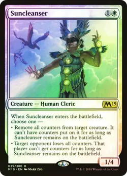 FOIL Suncleanser ~ Core 2019 [ NearMint ] [ Magic MTG ] - Image 1