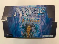 Magic the Gathering EMPTY Alliances Booster Box READ USED MTG TCG CCG English - Image 1