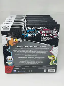 Lot of 6 - Pokemon TCG Scarlet & Violet 10.5 Unova Poster Collection Box Bundle - Image 2