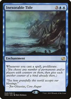 Inexorable Tide - Foil NM MTG Magic Modern Masters 2015 - Image 1