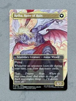 Kefka, Court Mage #322 Borderless - MTG Final Fantasy (FIN) Mythic Regular - NM - Image 2