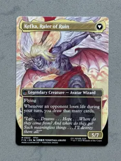 Kefka, Court Mage #322 Borderless - MTG Final Fantasy (FIN) Mythic Regular - NM - Image 4