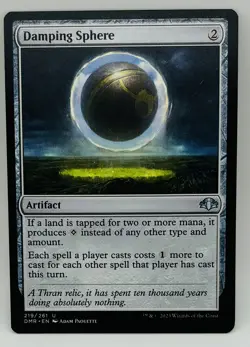 MTG Damping Sphere Dominaria Remastered Regular - Image 1