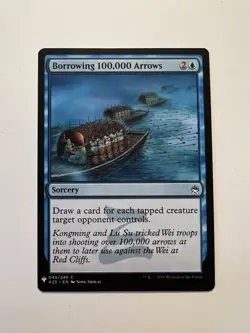 Borrowing 100,000 Arrows - MTG The List: Masters 25 - NM - Image 1