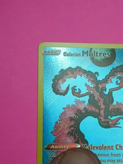 Pokemon Crown Zenith Galarian Moltres SWSH 284 Black Star Promo - Image 4